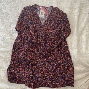 NWT Andree Empire waist balloon sleeve dress.